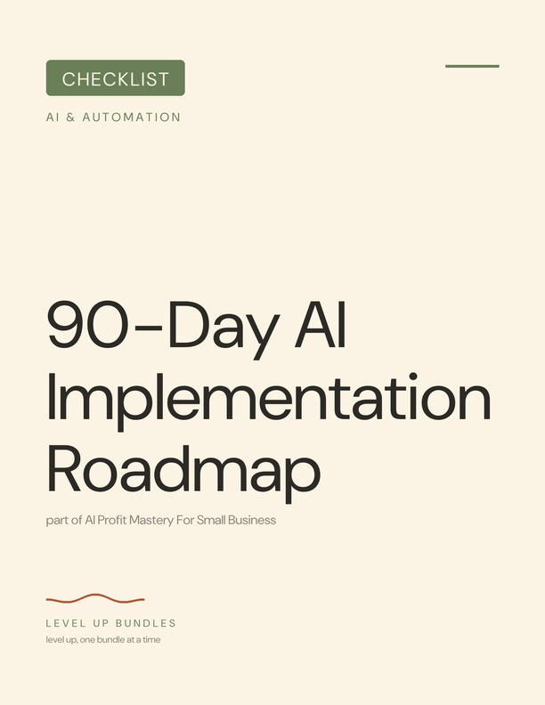 90-Day AI Implementation Roadmap
