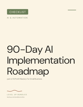 90-Day AI Implementation Roadmap