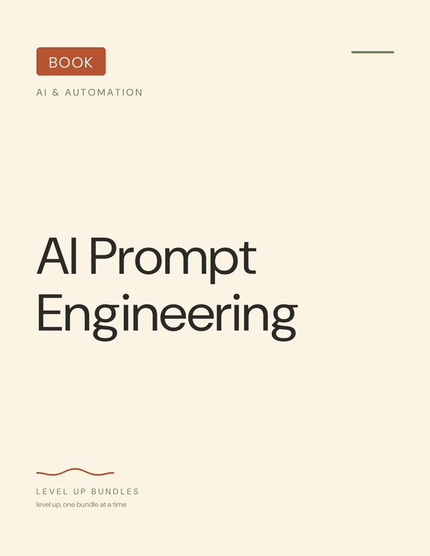 AI Prompt Engineering - Ebook