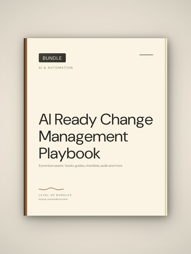 AI Ready Change Management Playbook