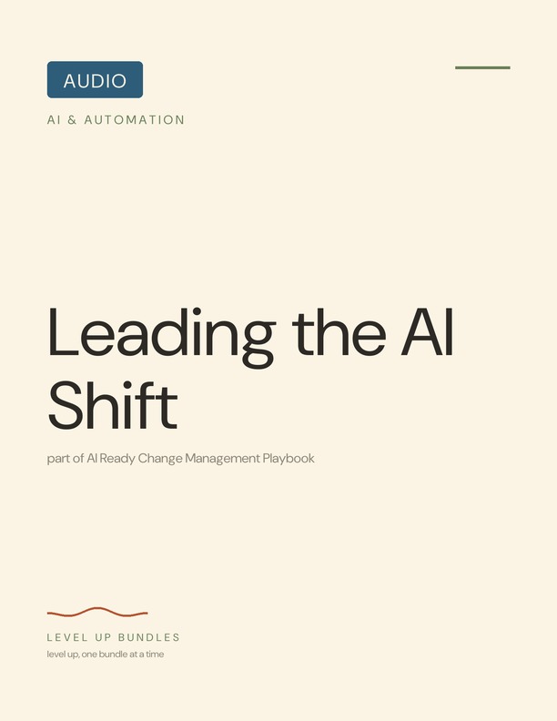 Leading the AI Shift
