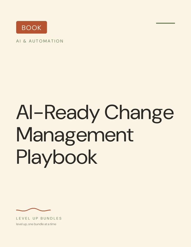 AI-Ready Change Management Playbook