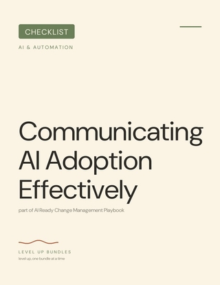Communicating AI Adoption Effectively