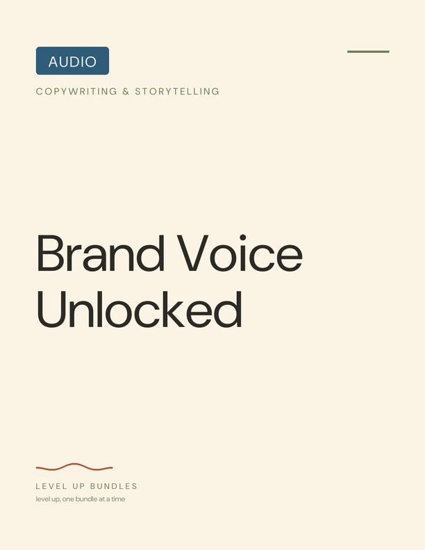 Brand Voice Unlocked