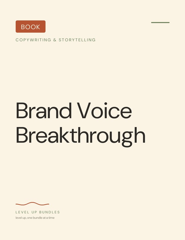 Brand Voice Breakthrough