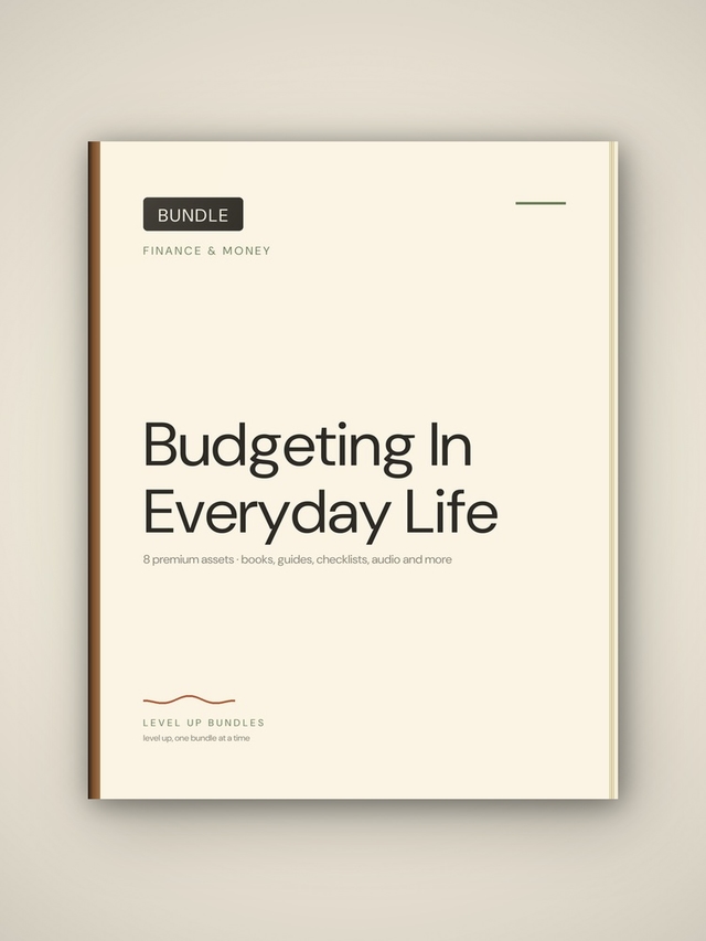 Budgeting In Everyday Life