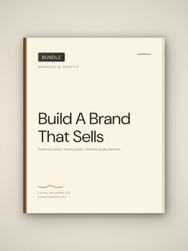 Build A Brand That Sells