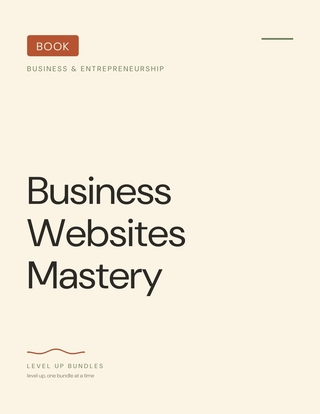 Business Websites Mastery - Ebook