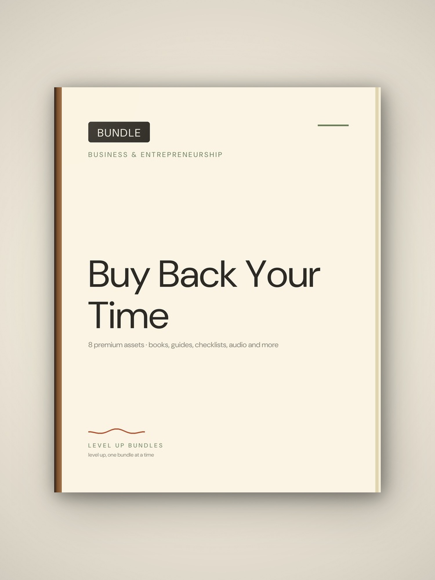 Buy Back Your Time