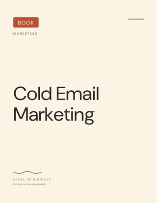 Cold Email Marketing - Ebook