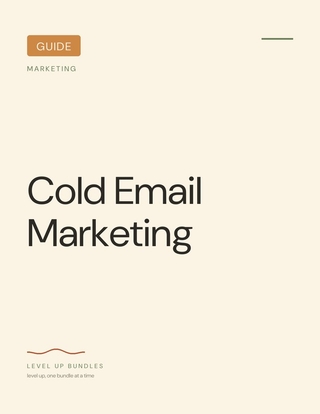Cold Email Marketing - Guide