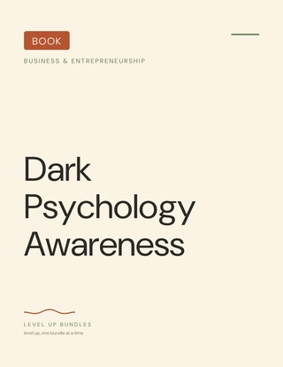 Dark Psychology Awareness