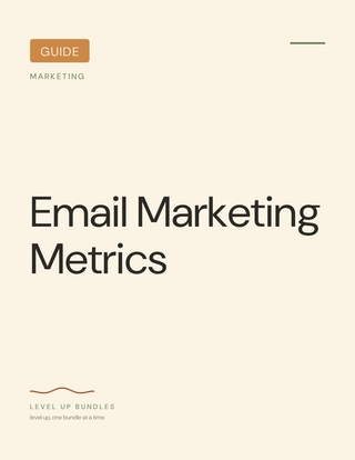 Email Marketing Metrics - Guide