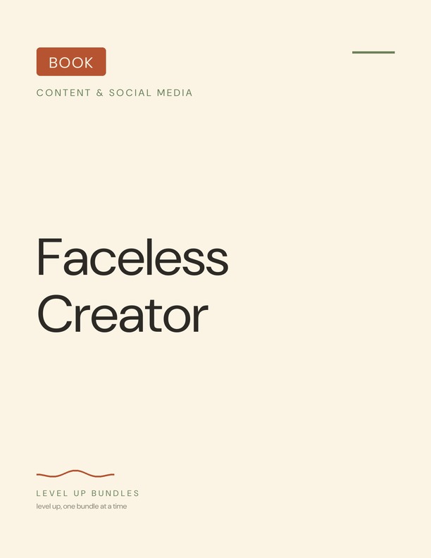 Faceless Creator - Ebook