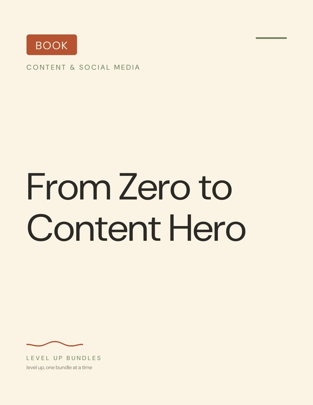From Zero to Content Hero
