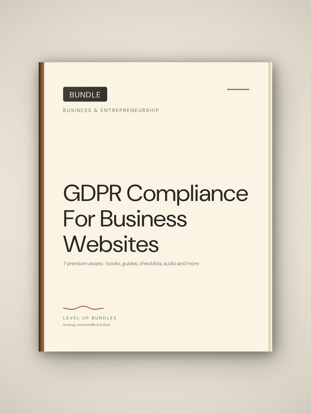 GDPR Compliance For Business Websites