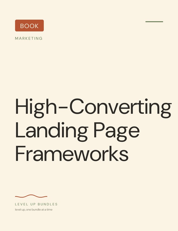 High-Converting Landing Page Frameworks