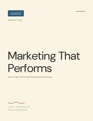Marketing That Performs