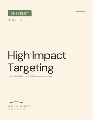 High Impact Targeting