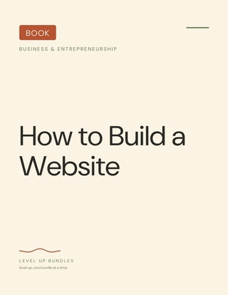 How to Build a Website - Ebook