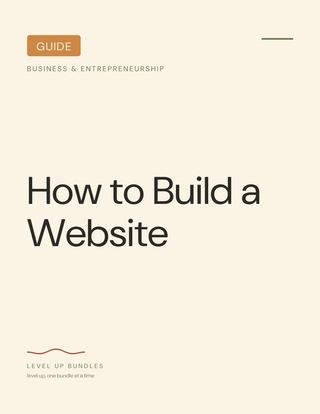 How to Build a Website - Guide