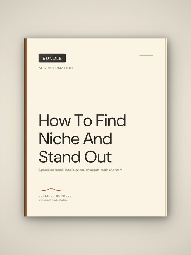How To Find Niche And Stand Out