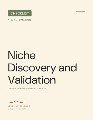 Niche Discovery and Validation