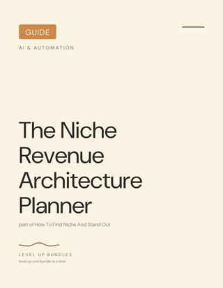 The Niche Revenue Architecture Planner