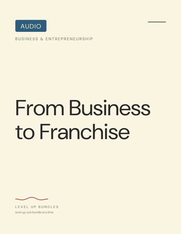 From Business to Franchise