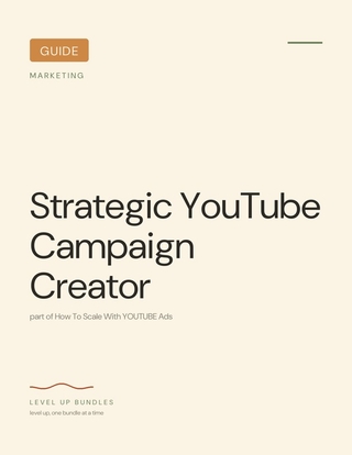 Strategic YouTube Campaign Creator