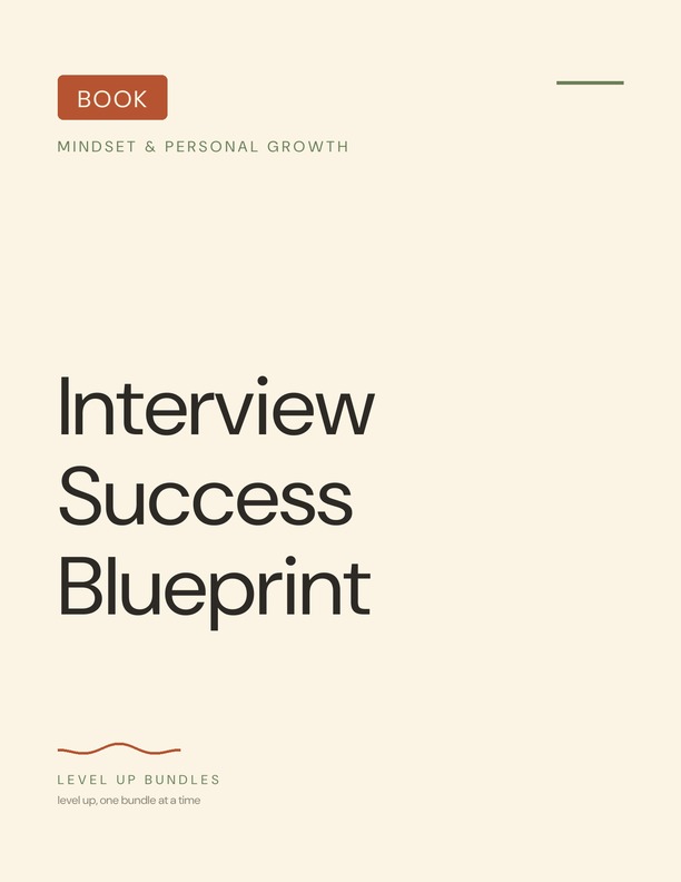 Interview Success Blueprint