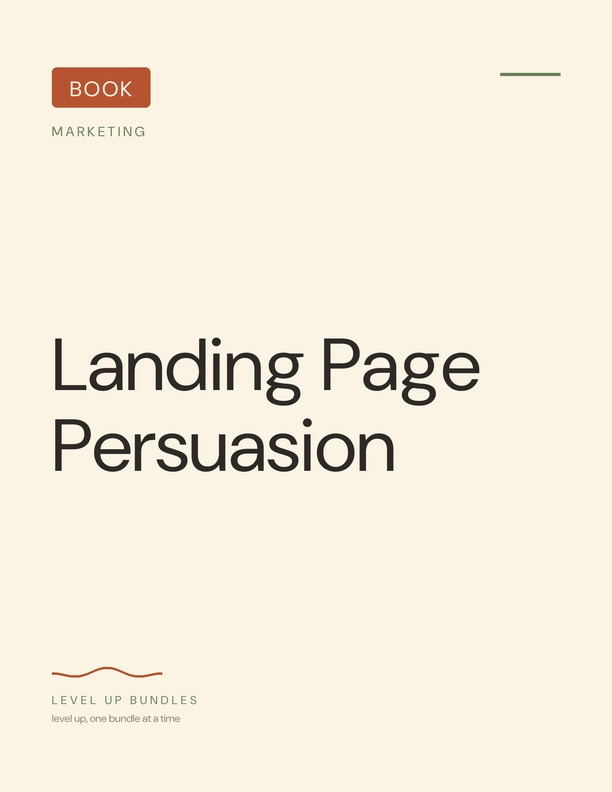 Landing Page Persuasion - Ebook