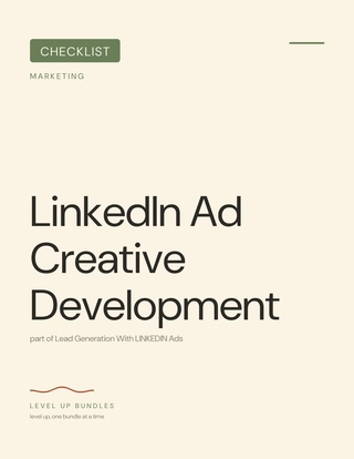 LinkedIn Ad Creative Development