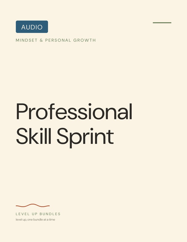 Professional Skill Sprint