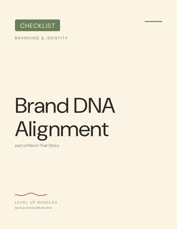 Brand DNA Alignment
