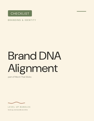 Brand DNA Alignment