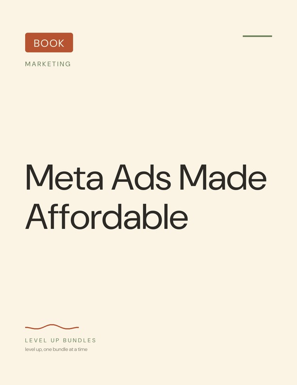 Meta Ads Made Affordable - Ebook