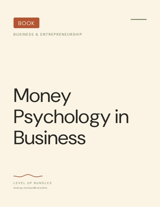 Money Psychology in Business - Ebook