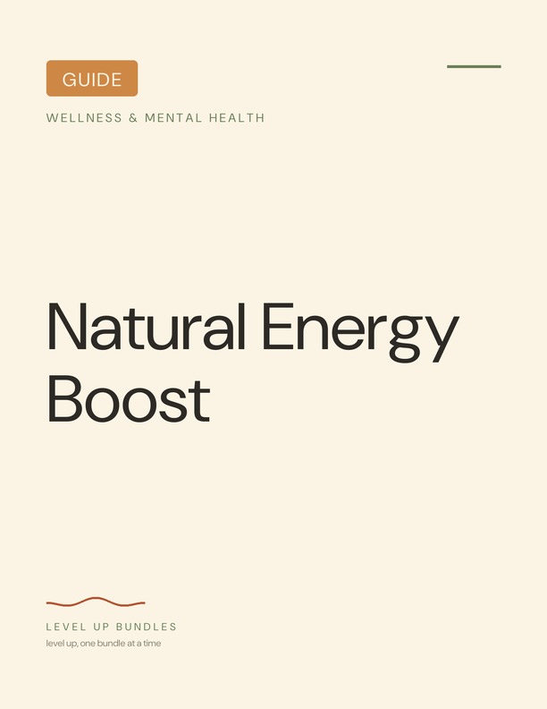 Natural Energy Boost - Guide