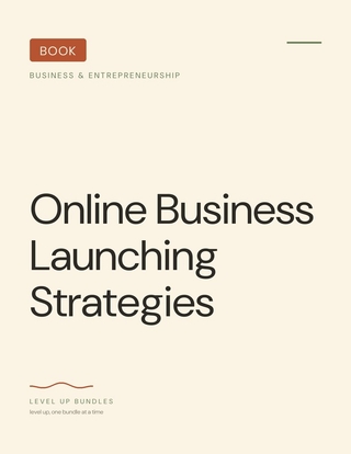 Online Business Launching Strategies - Ebook