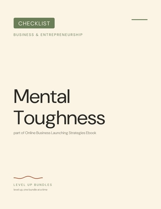 Mental Toughness - Checklist