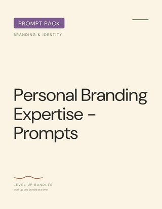 Personal Branding Expertise - Prompts