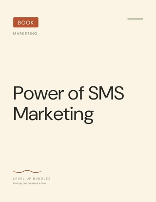 Power of SMS Marketing - Ebook