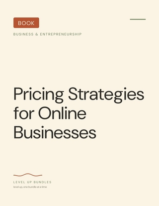 Pricing Strategies for Online Businesses