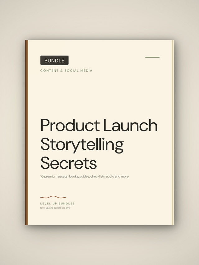 Product Launch Storytelling Secrets