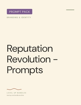 Reputation Revolution - Prompts