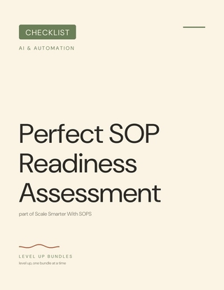 Perfect SOP Readiness Assessment