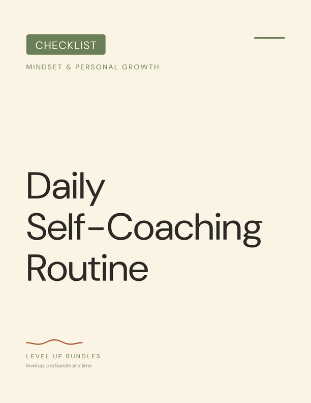 Daily Self-Coaching Routine