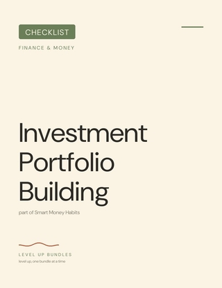 Investment Portfolio Building