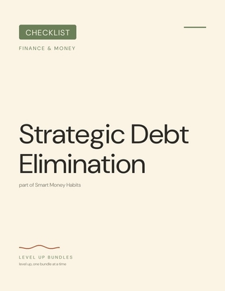 Strategic Debt Elimination